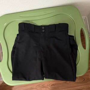 Rawlings Kids Black Baseball Pants